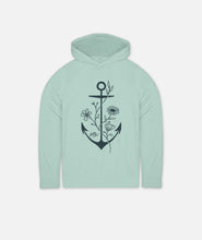 Load image into Gallery viewer, Blossom UV Hoodie - Mint

